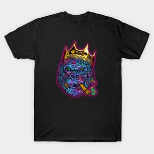 Neon Gorilla King T-Shirt